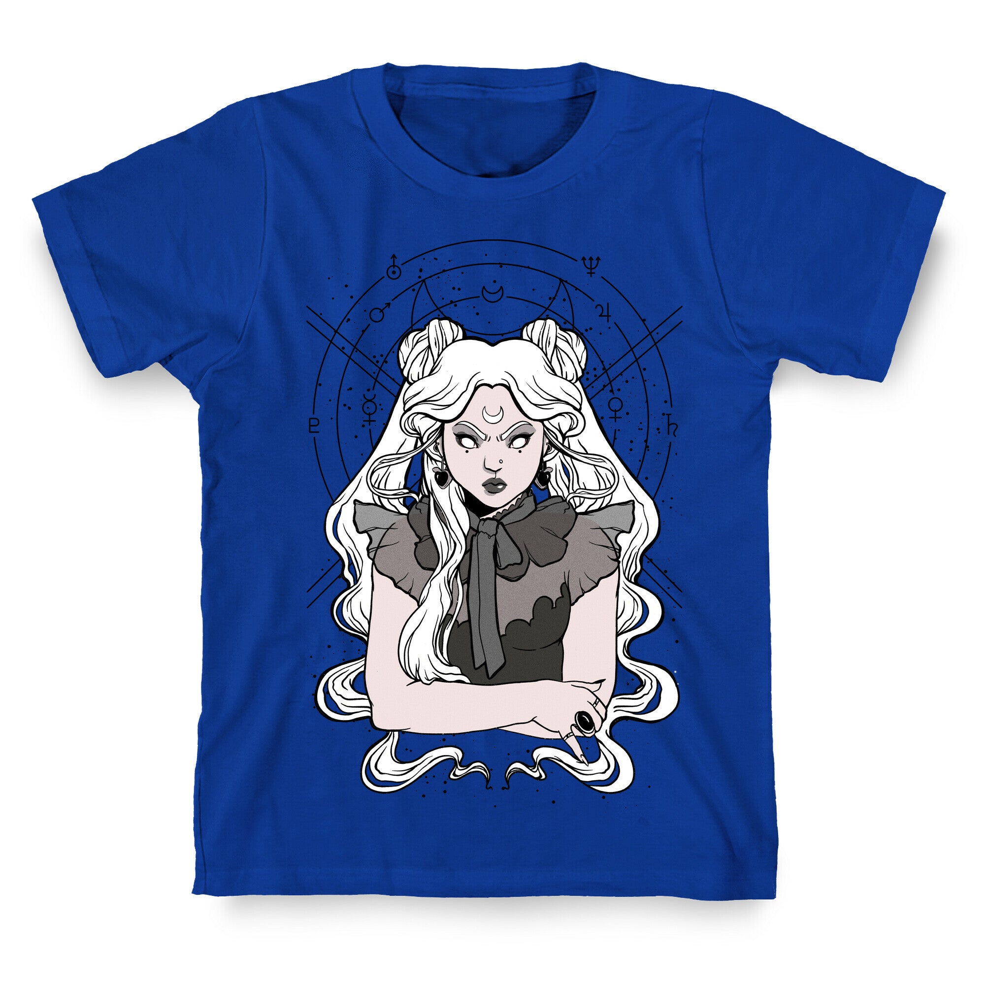 Goth Usagi (Sailor Moon Parody) T-Shirt