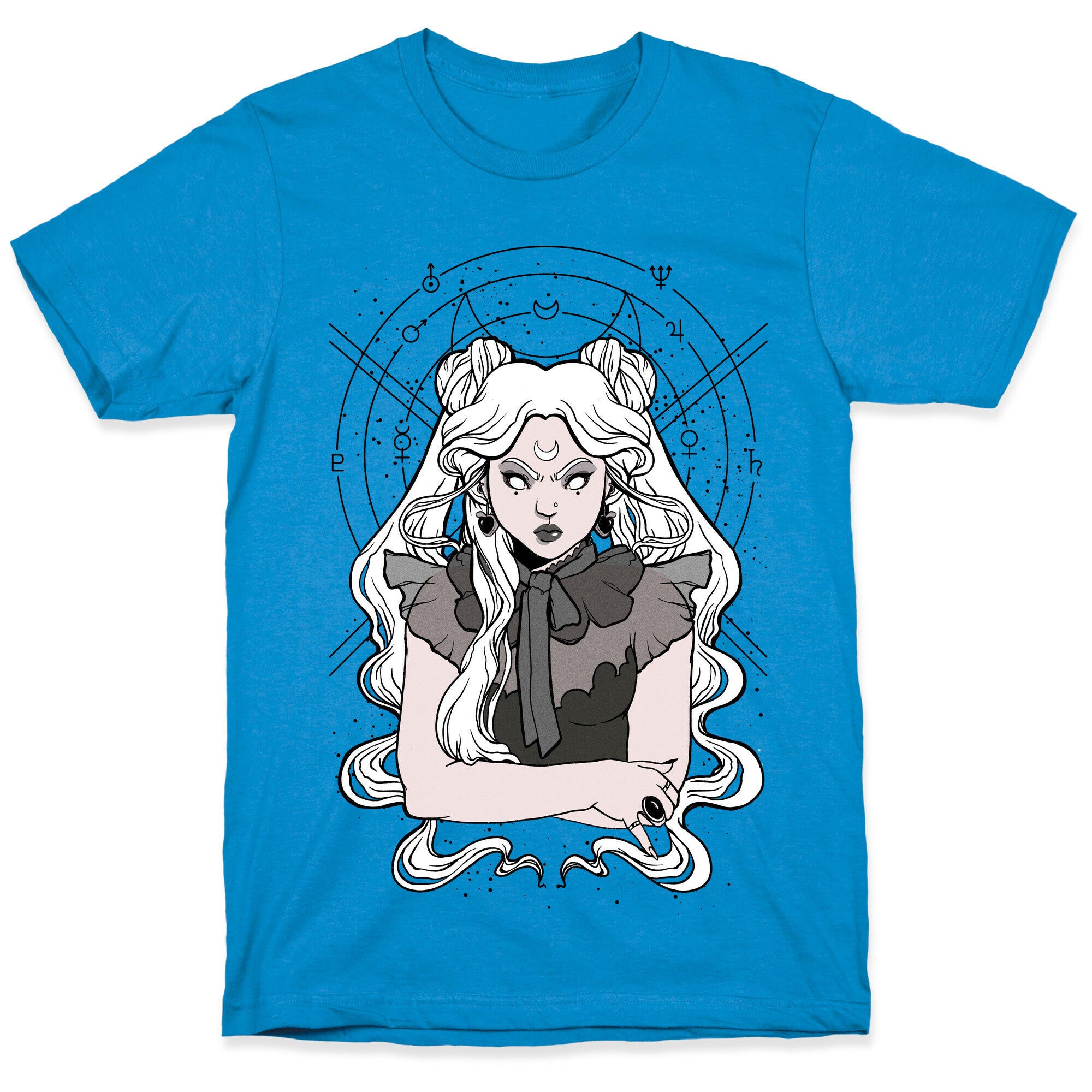 Goth Usagi (Sailor Moon Parody) T-Shirt