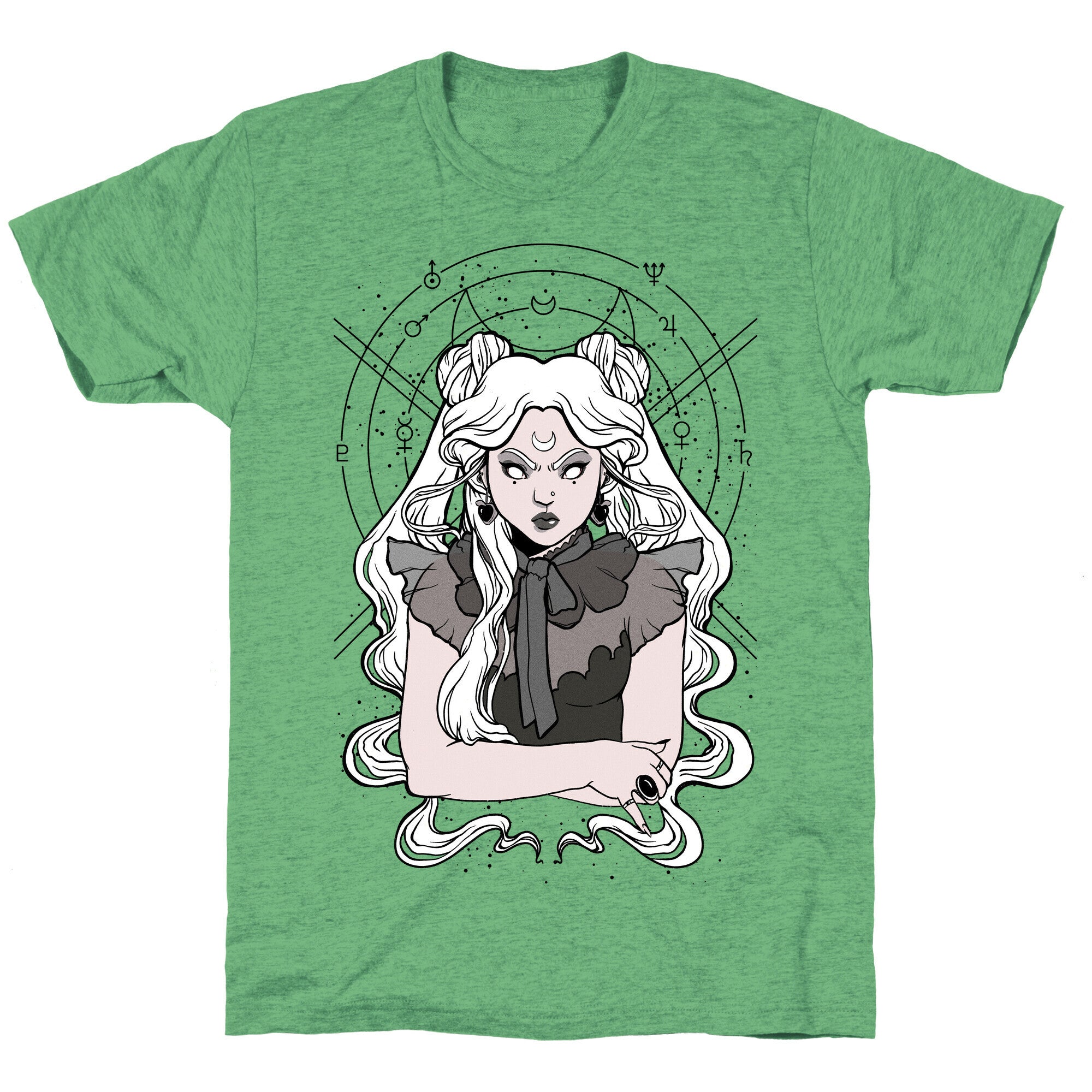 Goth Usagi (Sailor Moon Parody) Unisex Triblend Tee