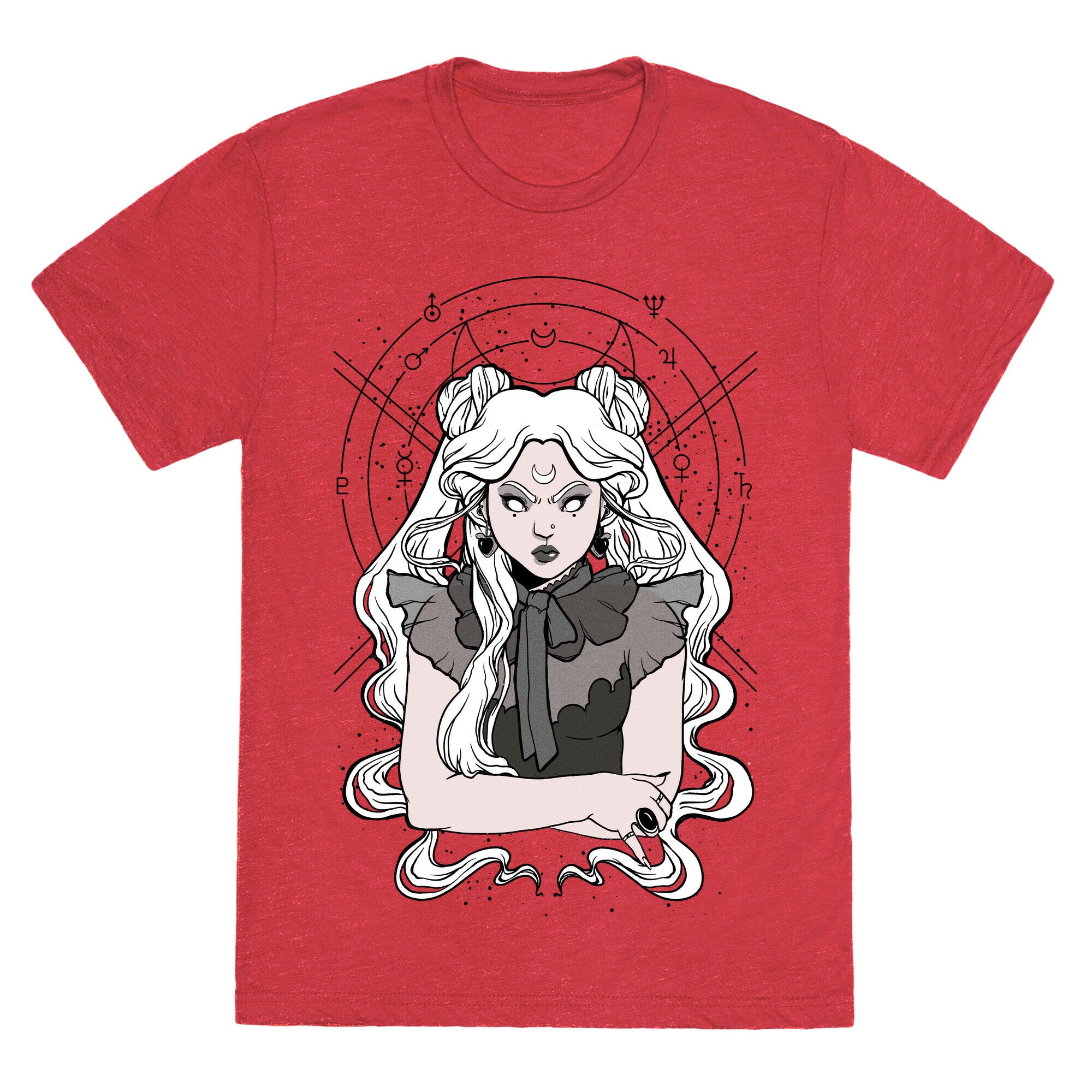 Goth Usagi (Sailor Moon Parody) Unisex Triblend Tee