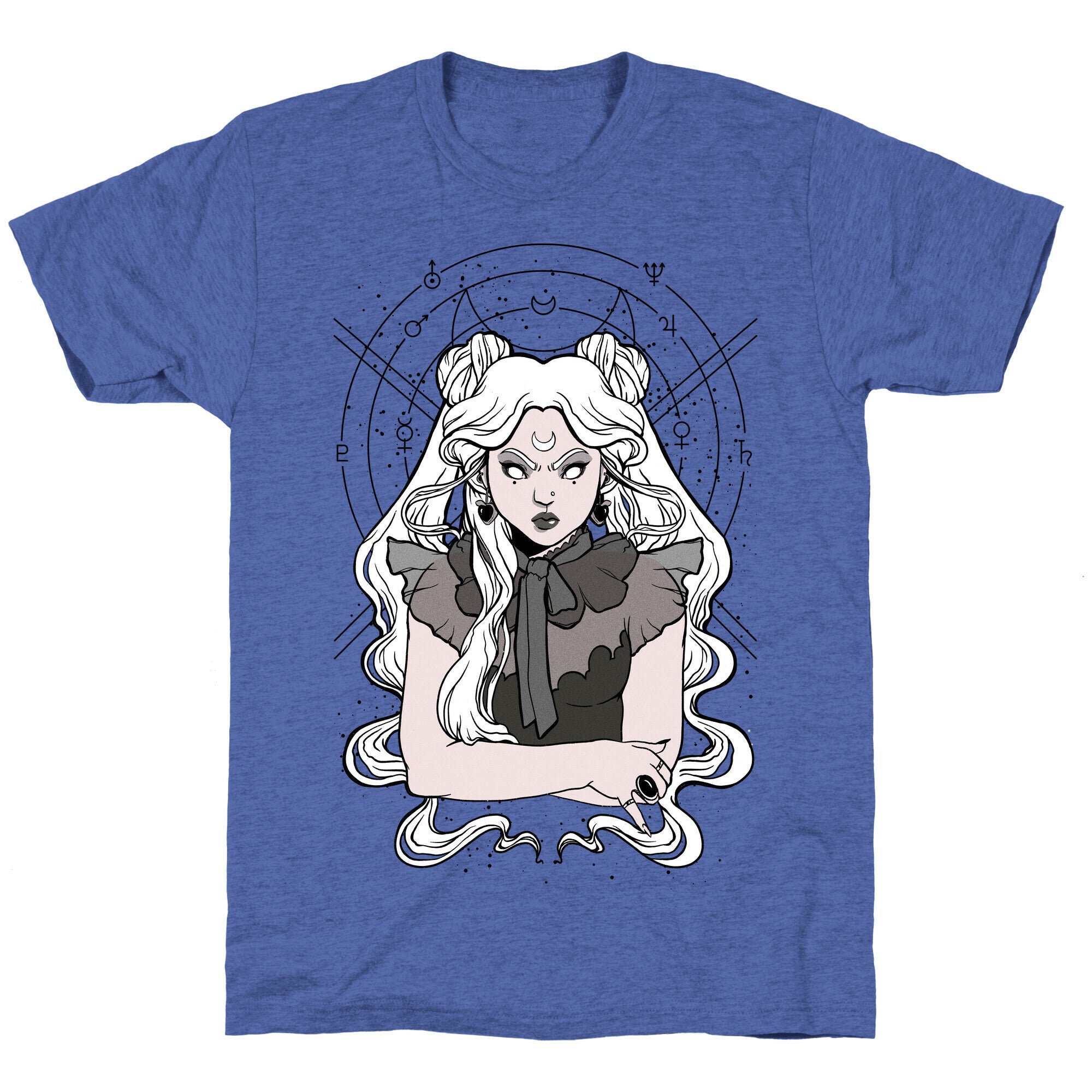 Goth Usagi (Sailor Moon Parody) Unisex Triblend Tee
