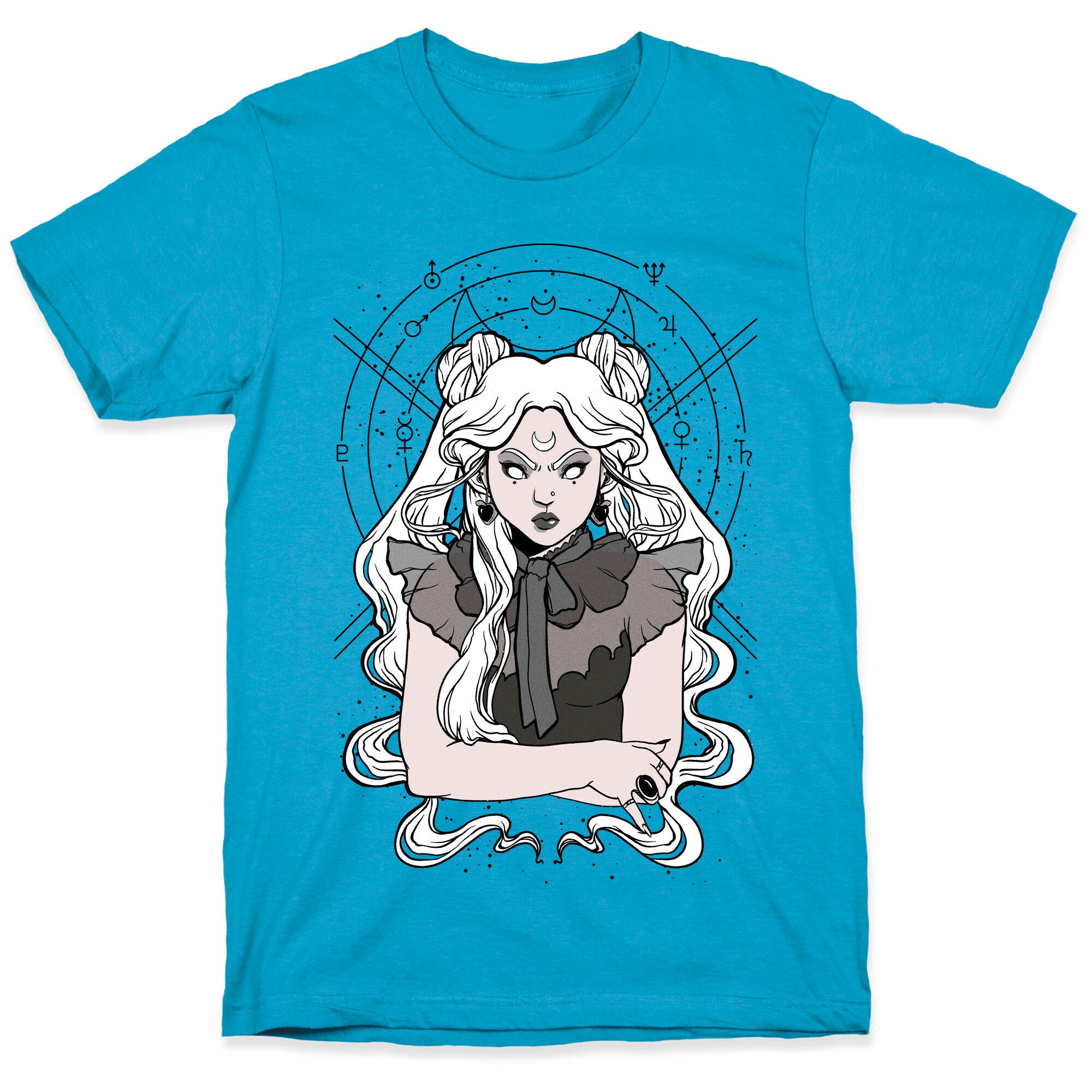 Goth Usagi (Sailor Moon Parody) Unisex Triblend Tee
