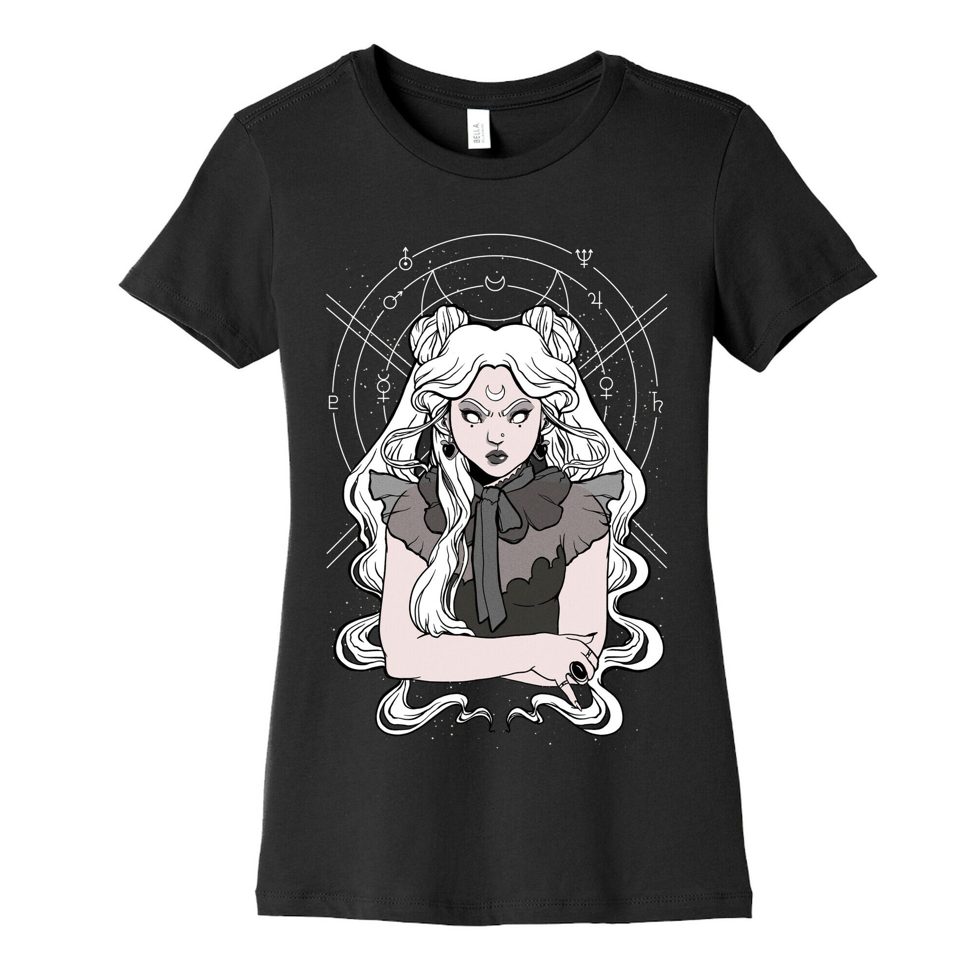 Goth Usagi (Sailor Moon Parody) Women's Cotton Tee