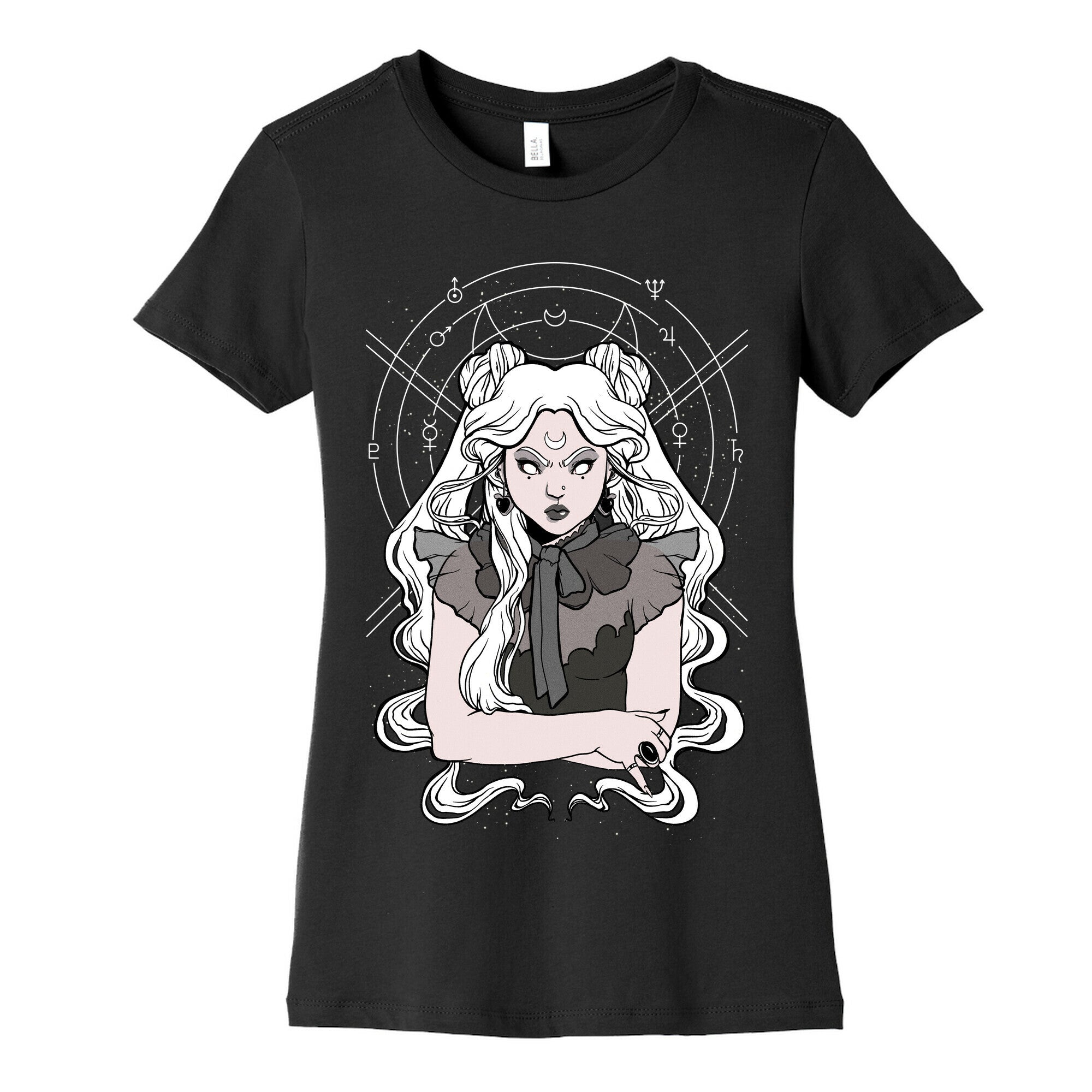 Goth Usagi (Sailor Moon Parody) Women's Cotton Tee