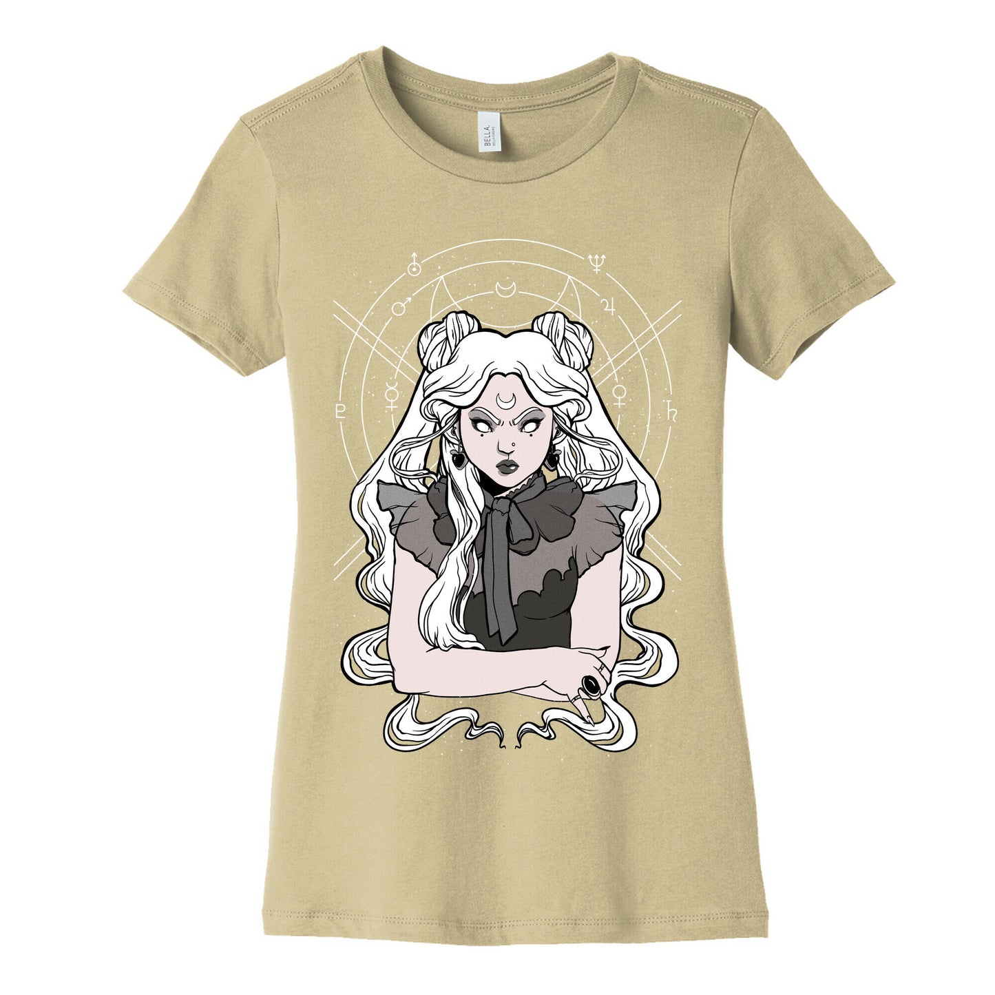 Goth Usagi (Sailor Moon Parody) Women's Cotton Tee