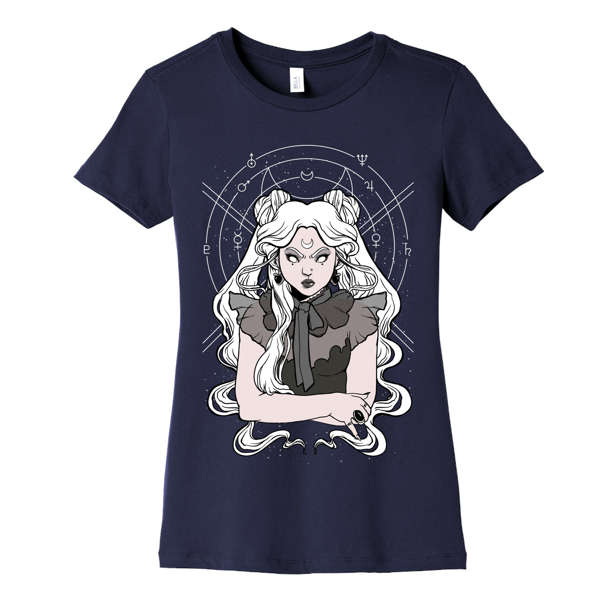 Goth Usagi (Sailor Moon Parody) Women's Cotton Tee