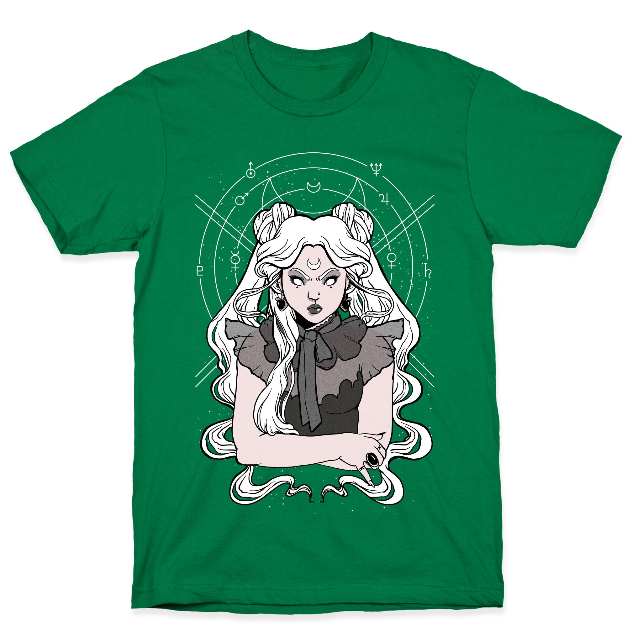 Goth Usagi (Sailor Moon Parody) T-Shirt