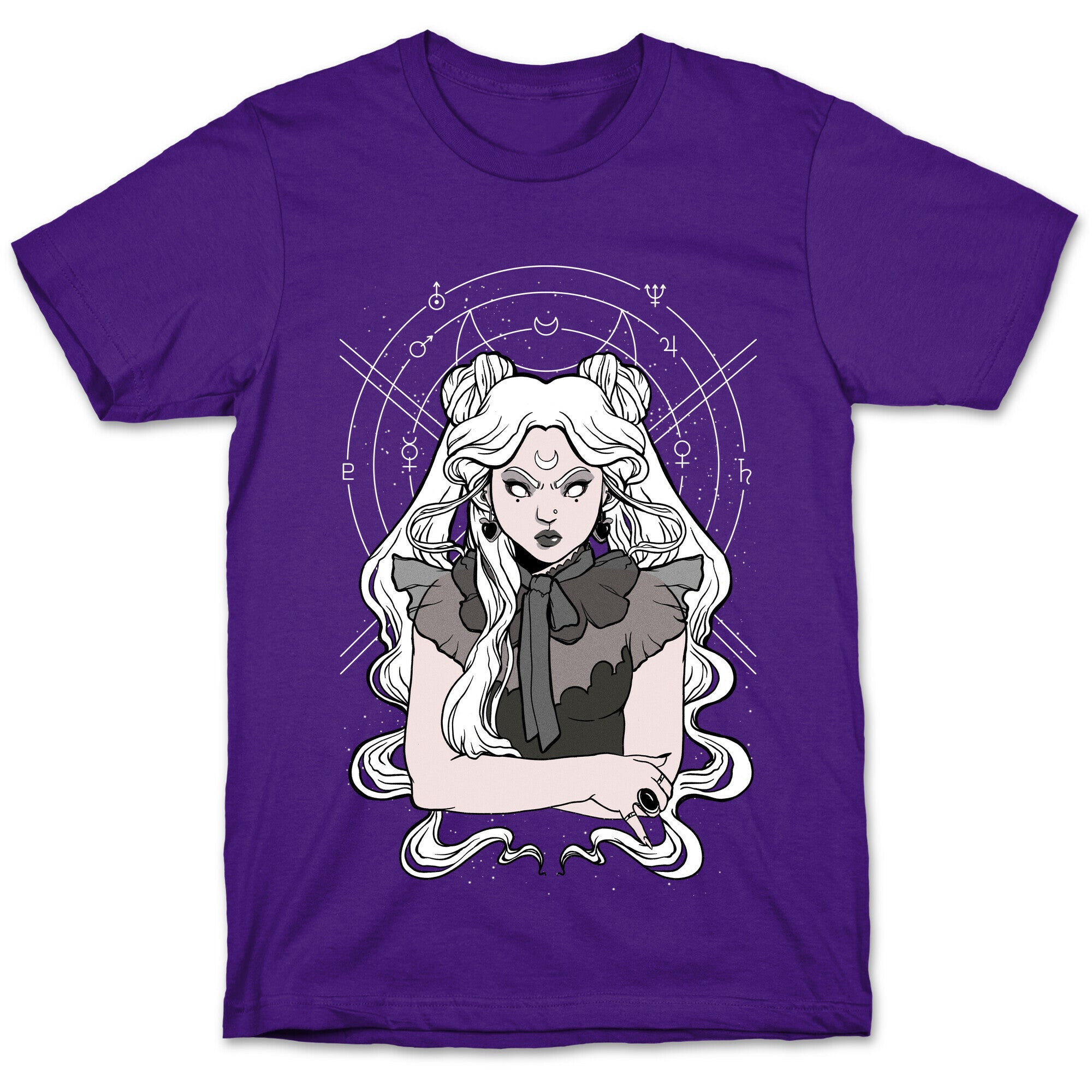 Goth Usagi (Sailor Moon Parody) T-Shirt