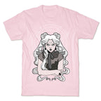 Goth Usagi (Sailor Moon Parody) T-Shirt