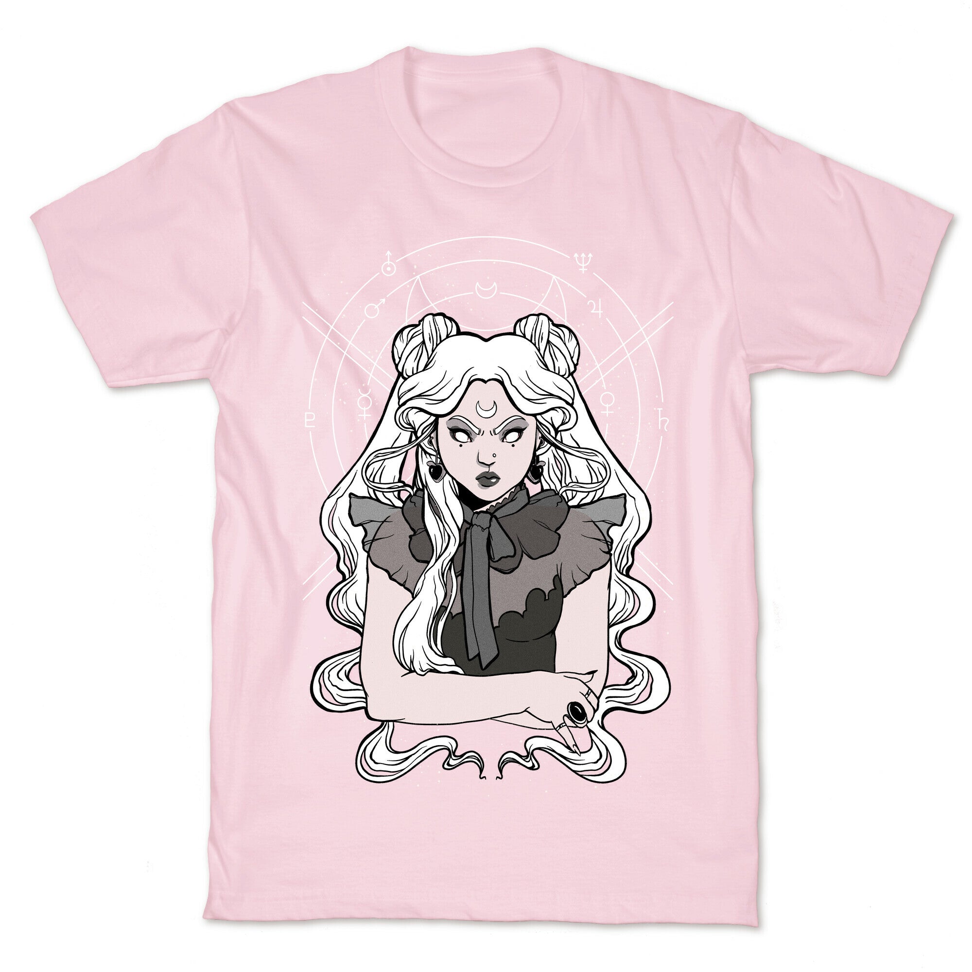 Goth Usagi (Sailor Moon Parody) T-Shirt
