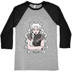 Goth Usagi (Sailor Moon Parody) Baseball Tee