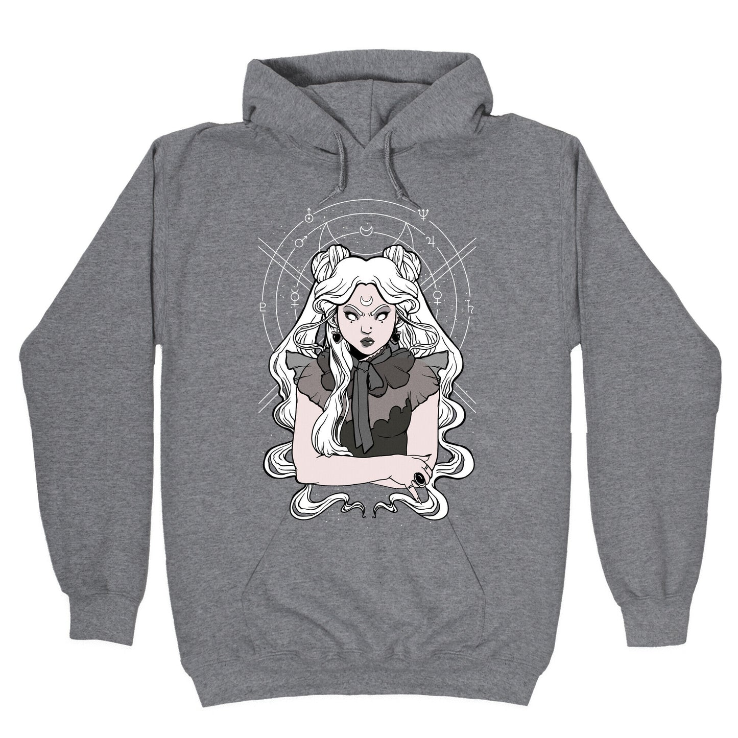 Goth Usagi (Sailor Moon Parody) Hoodie