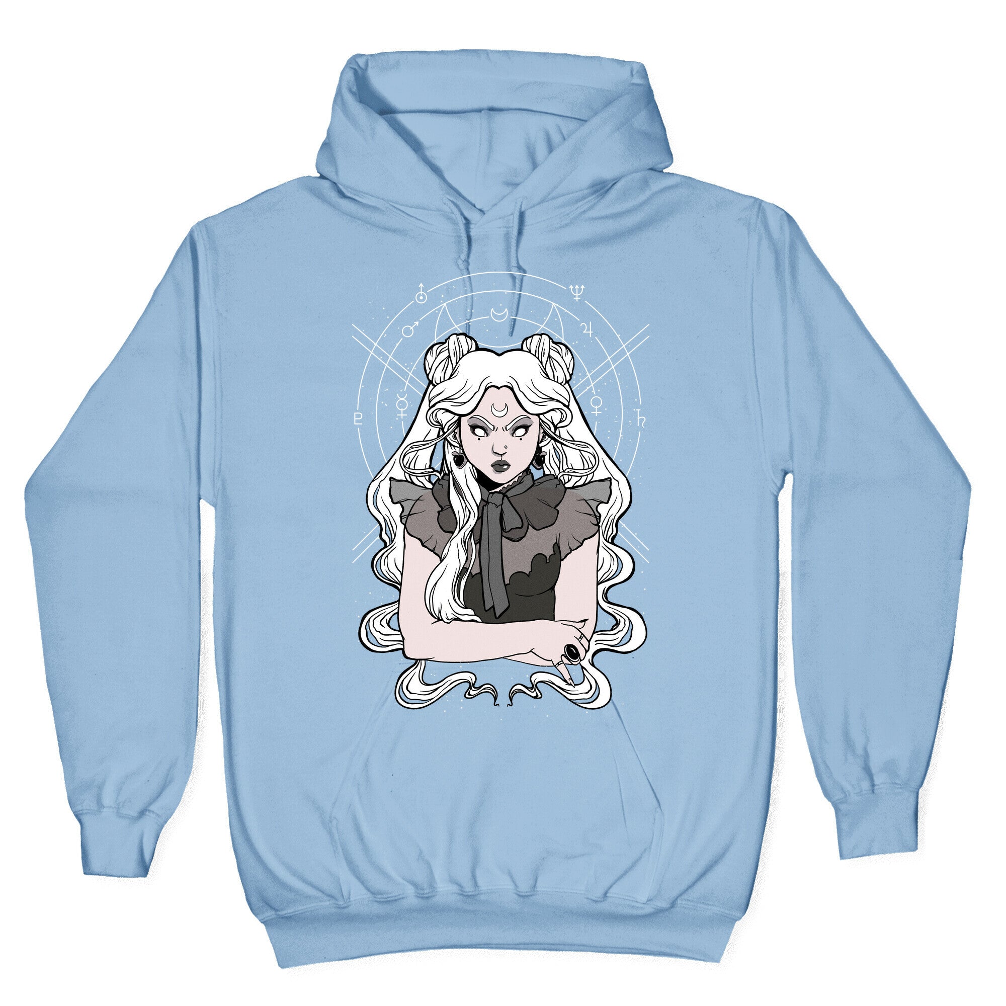 Goth Usagi (Sailor Moon Parody) Hoodie