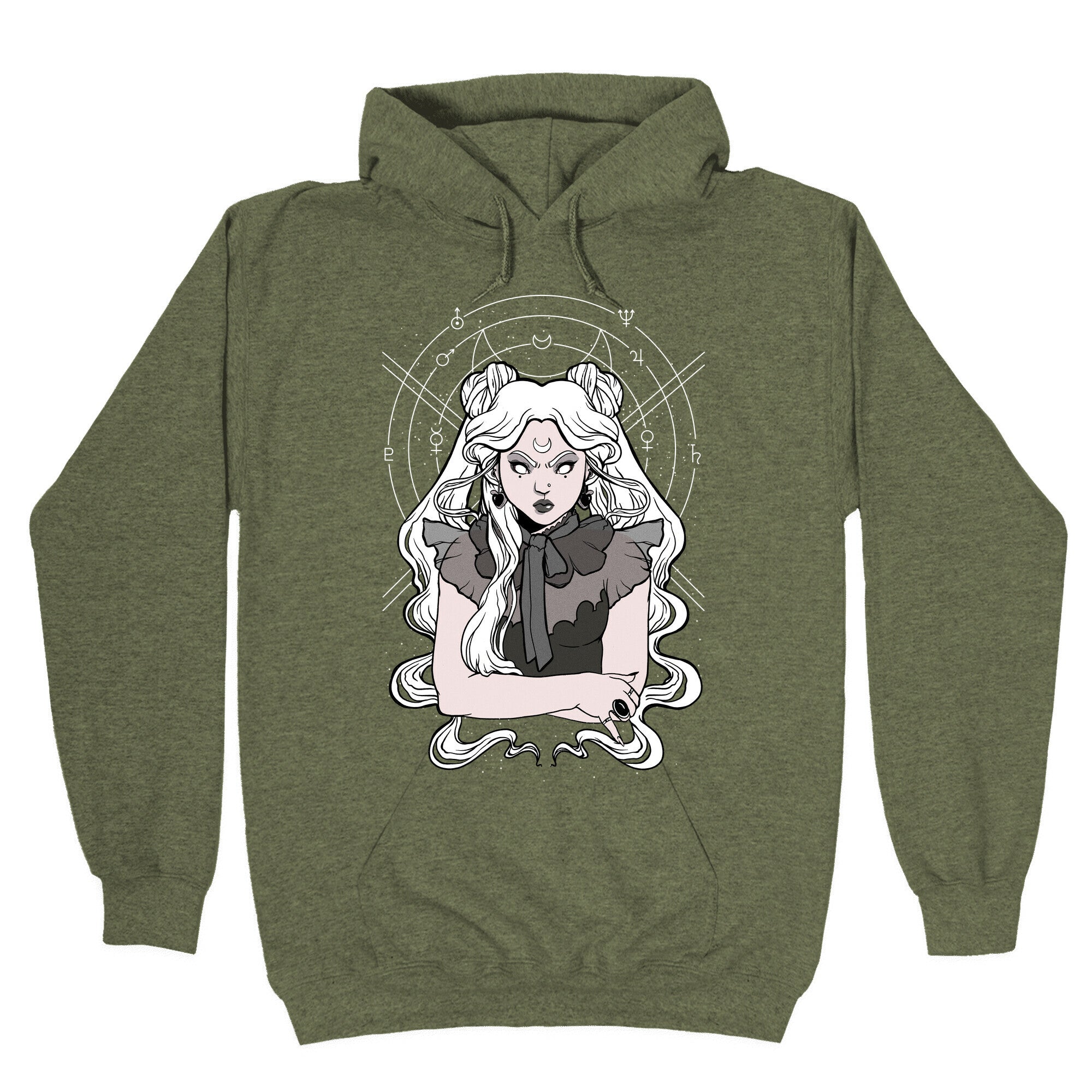 Goth Usagi (Sailor Moon Parody) Hoodie