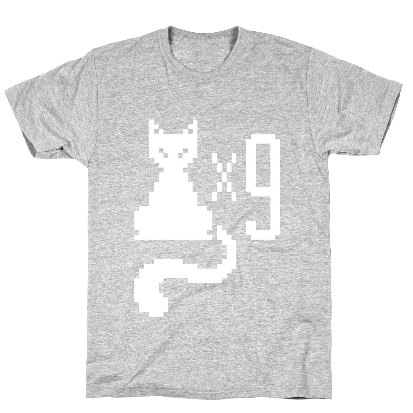 Retro Cat 9 lives T-Shirt