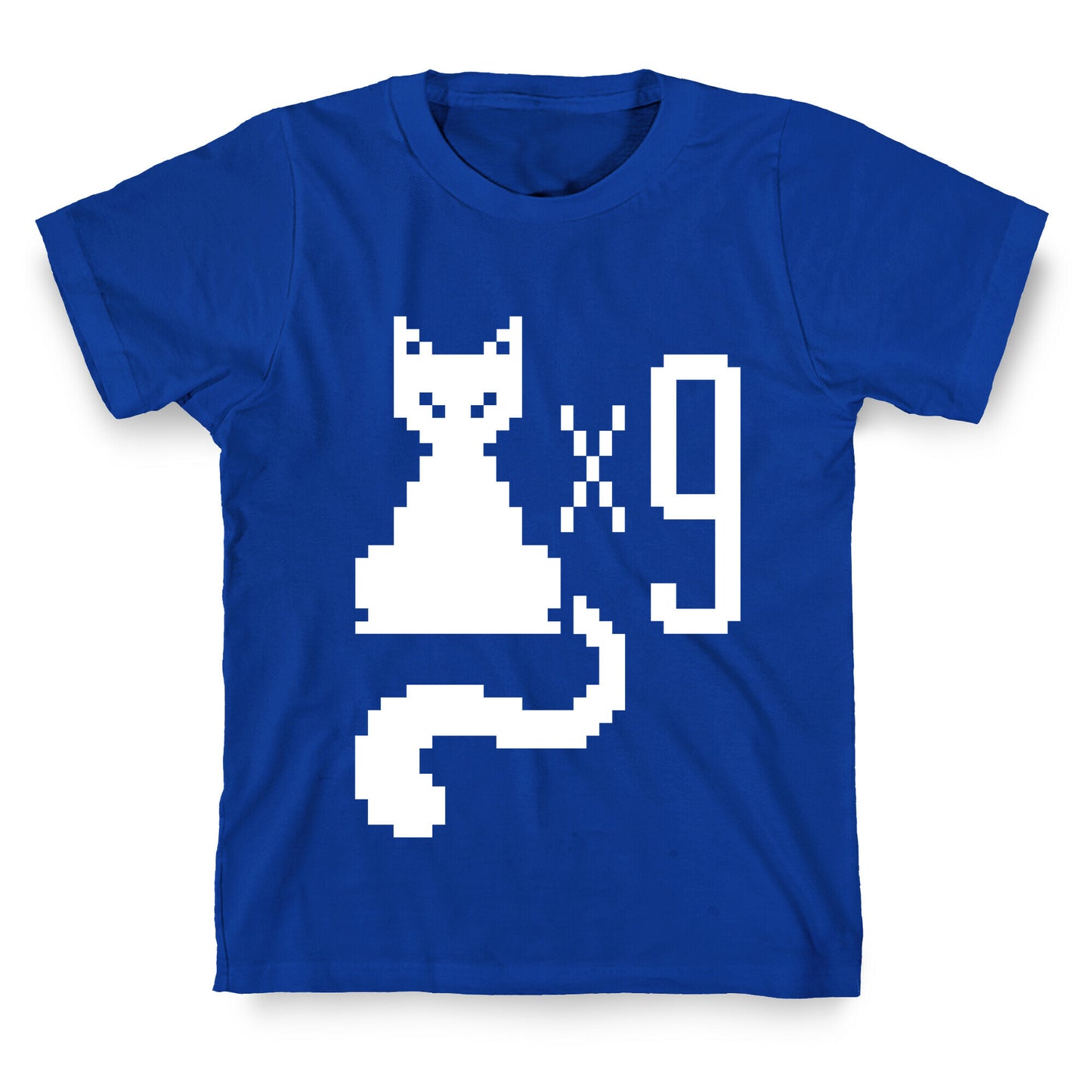 Retro Cat 9 lives T-Shirt