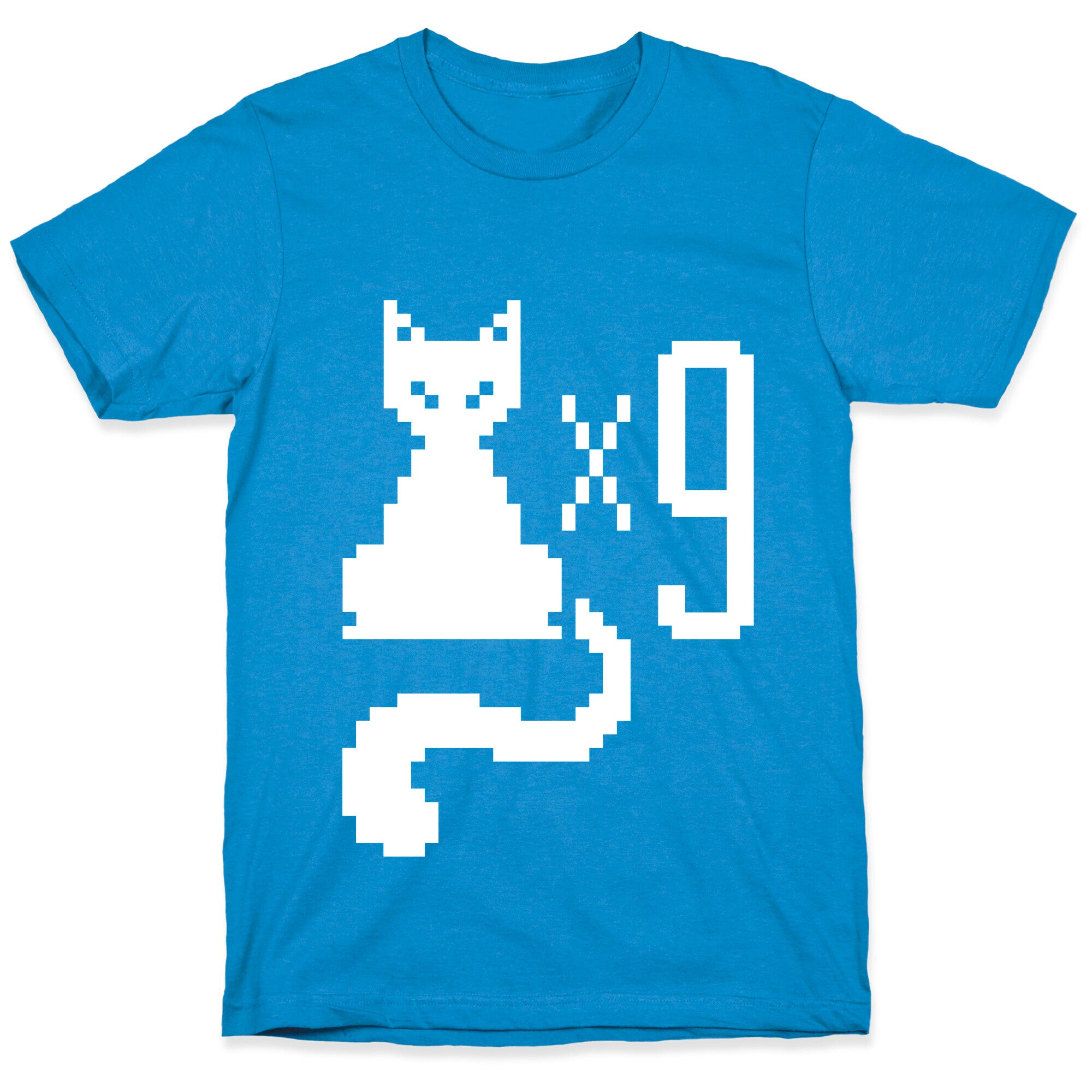 Retro Cat 9 lives T-Shirt