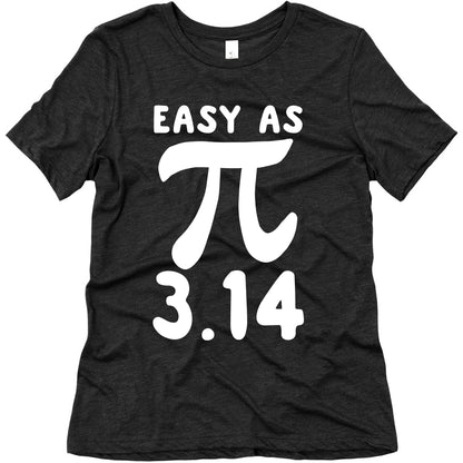 Easy as 3.14 - Pi Women's Triblend Tee