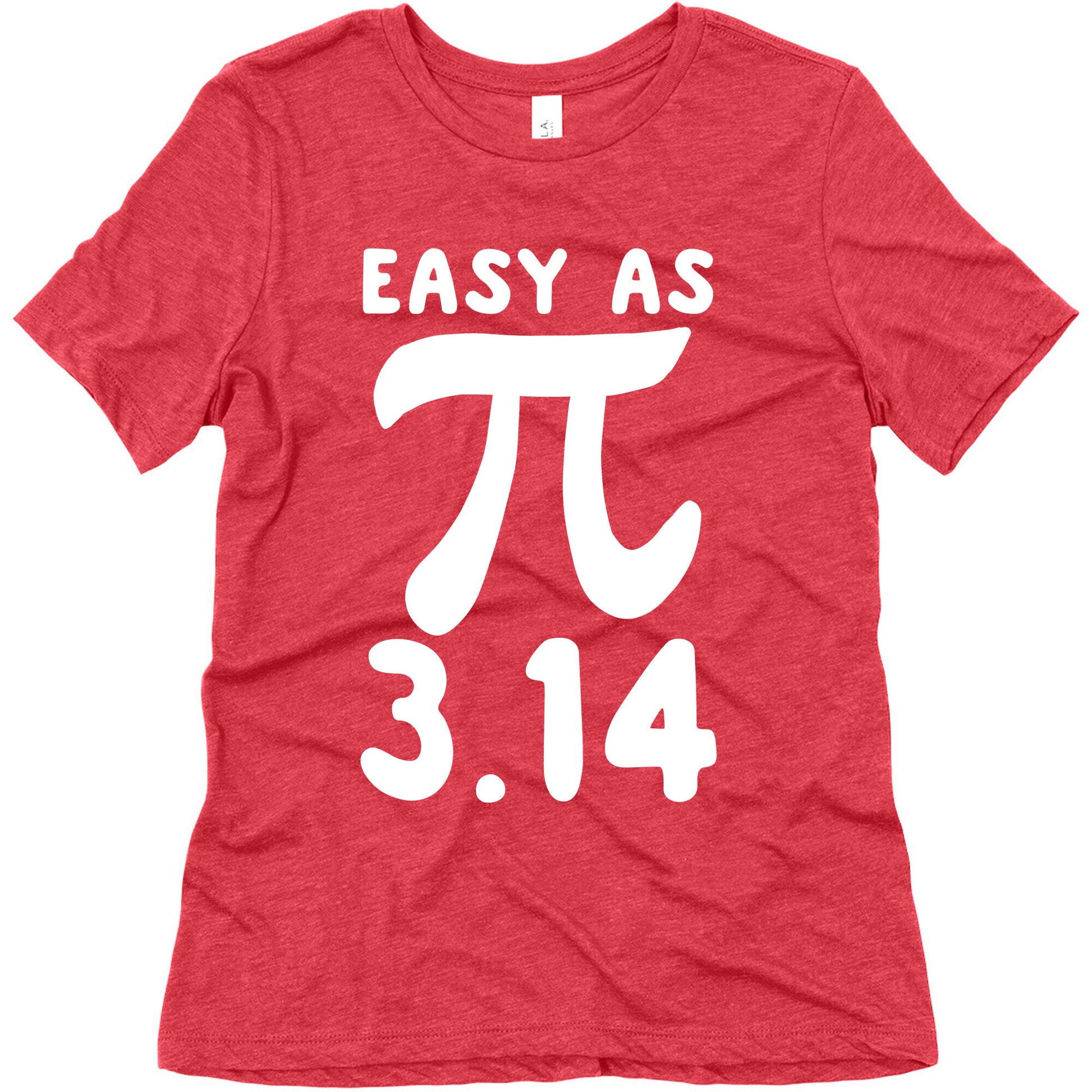Easy as 3.14 - Pi Women's Triblend Tee