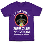 Opportunity Rescue Mission (Mars Rover) T-Shirt