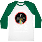 Opportunity Rescue Mission (Mars Rover) Baseball Tee