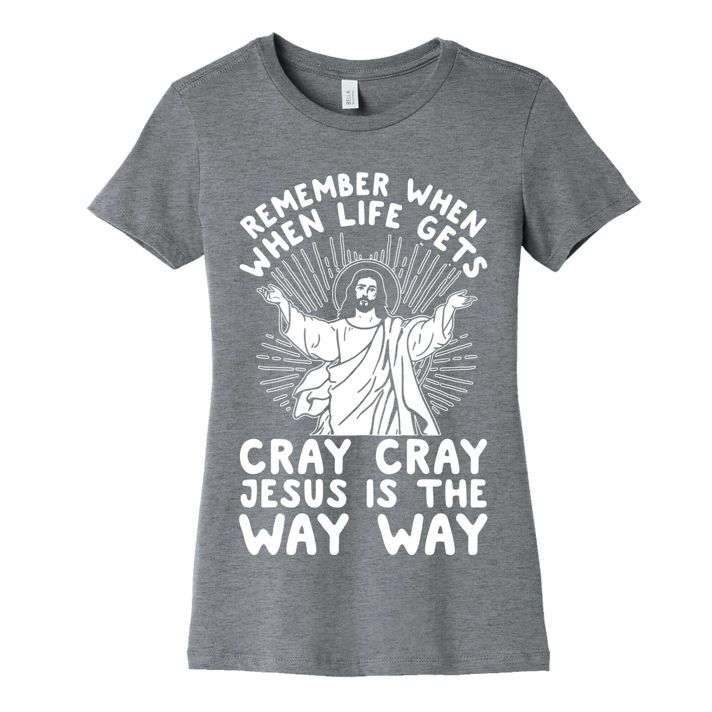 Jesus is the Way Way Women's Cotton Tee