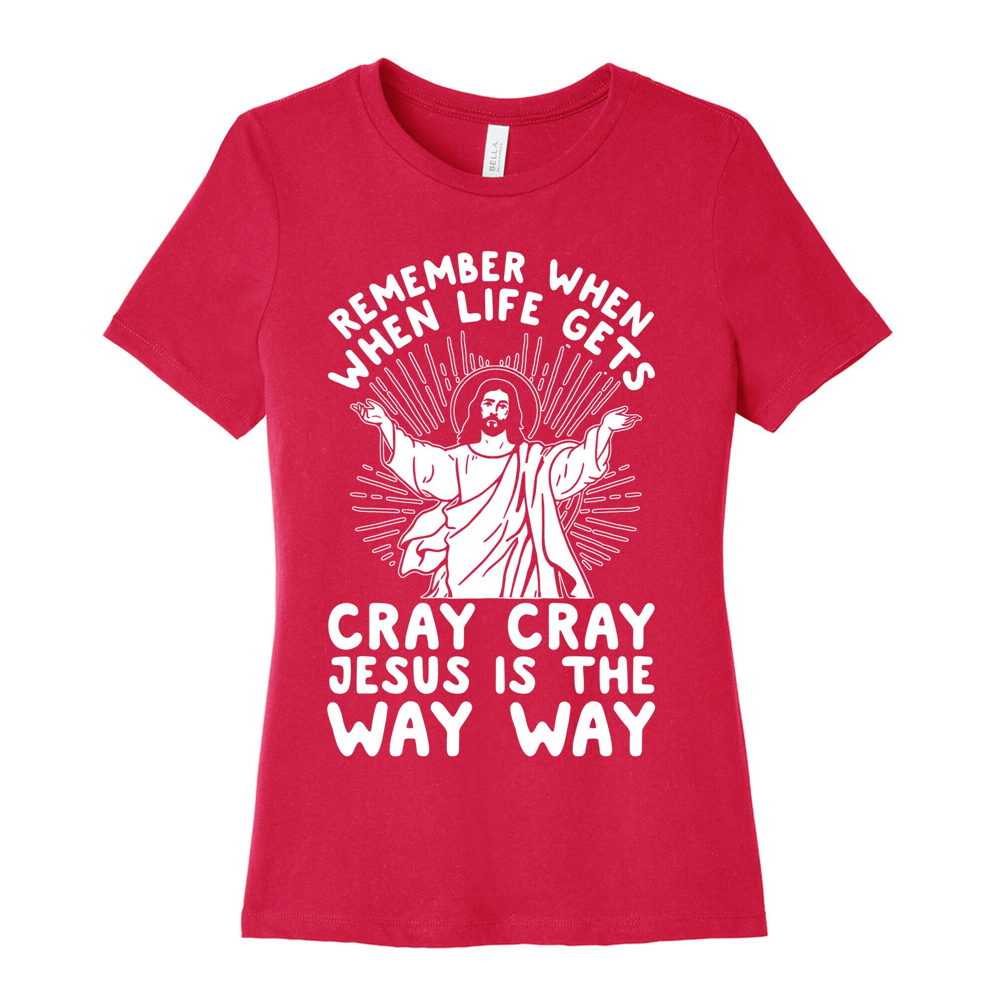 Jesus is the Way Way Women's Cotton Tee