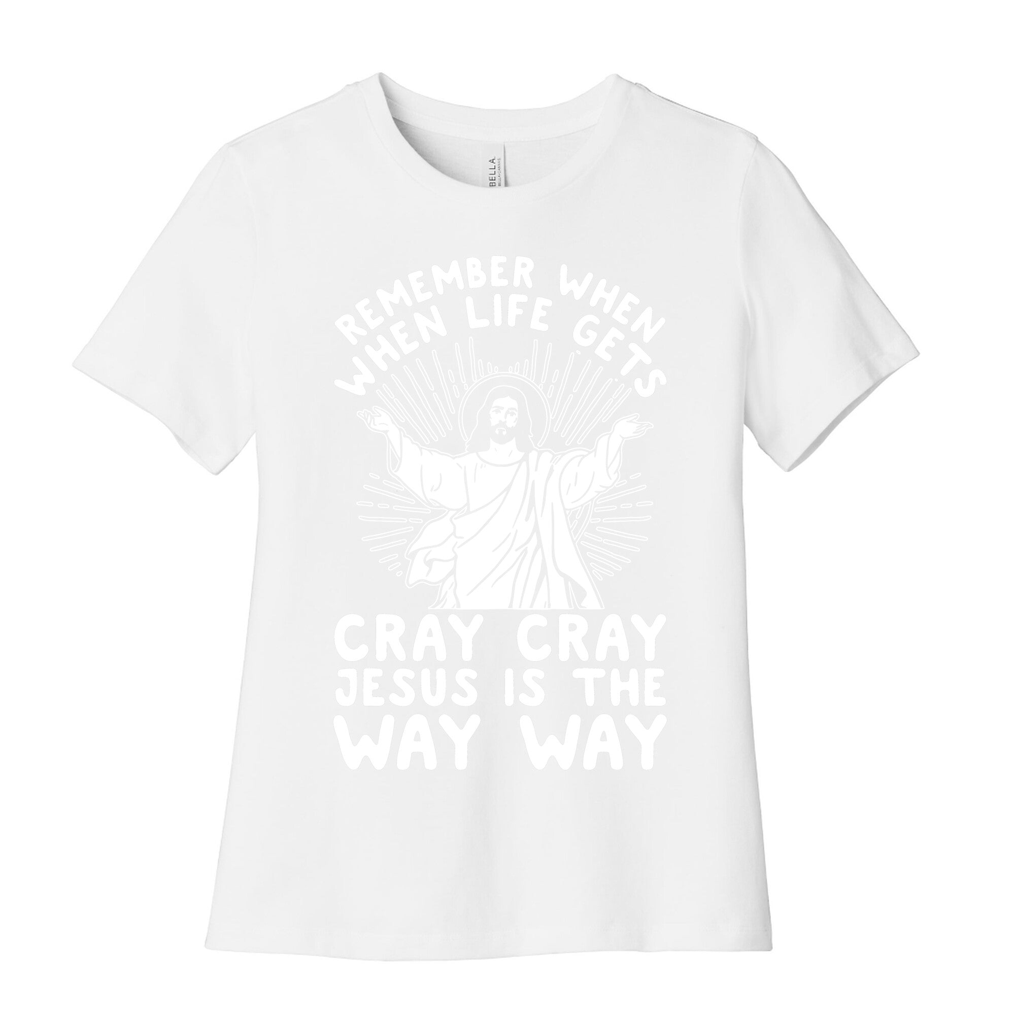 Jesus is the Way Way Women's Cotton Tee