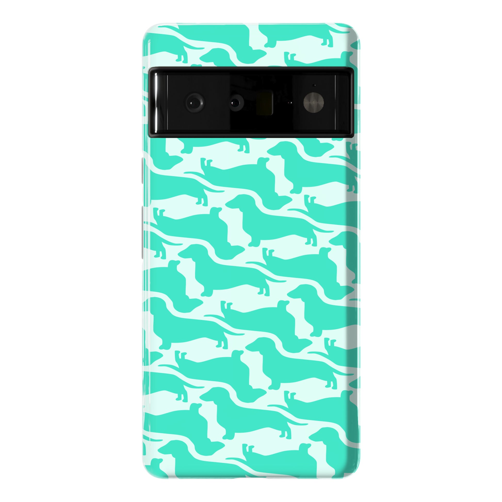 Wiener Dog Pattern Phone Case