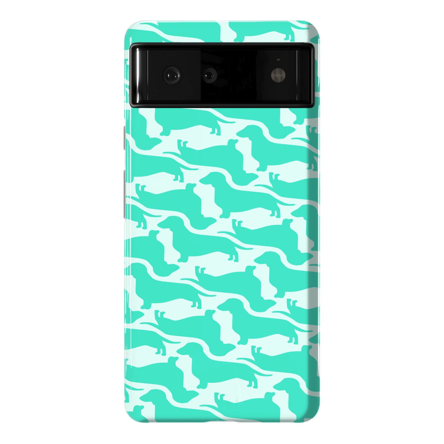 Wiener Dog Pattern Phone Case