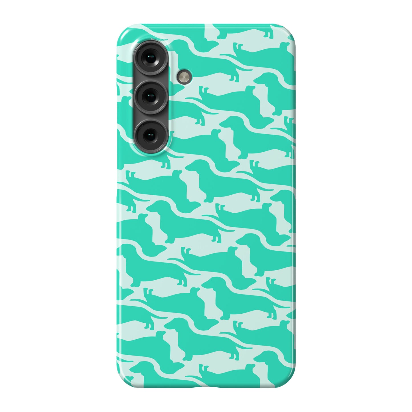 Wiener Dog Pattern Phone Case