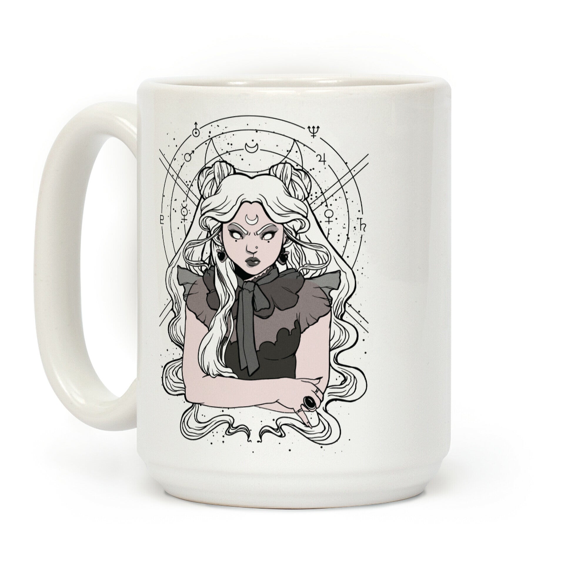 Goth Usagi (Sailor Moon Parody) Coffee Mug