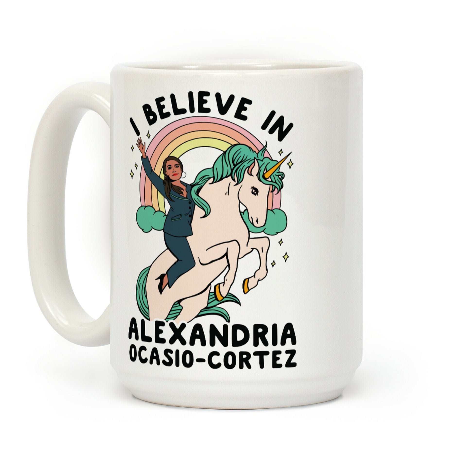 I Believe in Alexandria Ocasio-Cortez Coffee Mug