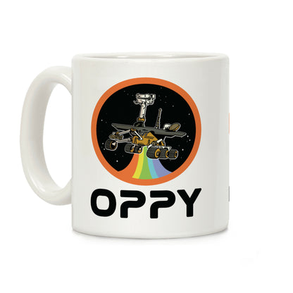 Oppy Nasa Parody  Vintage Logo Coffee Mug