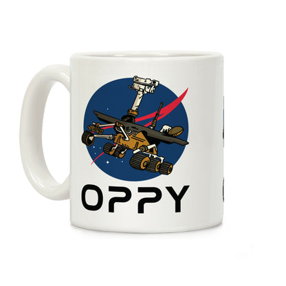 Oppy Nasa Parody Logo Coffee Mug