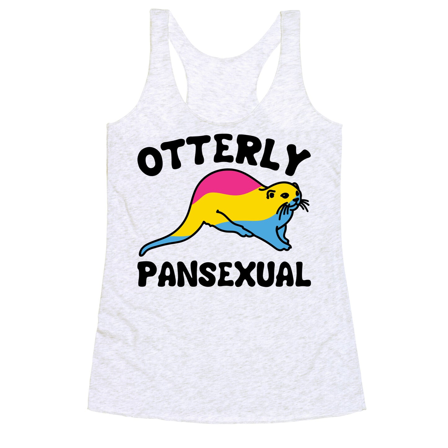 Otterly Pansexual Racerback Tank