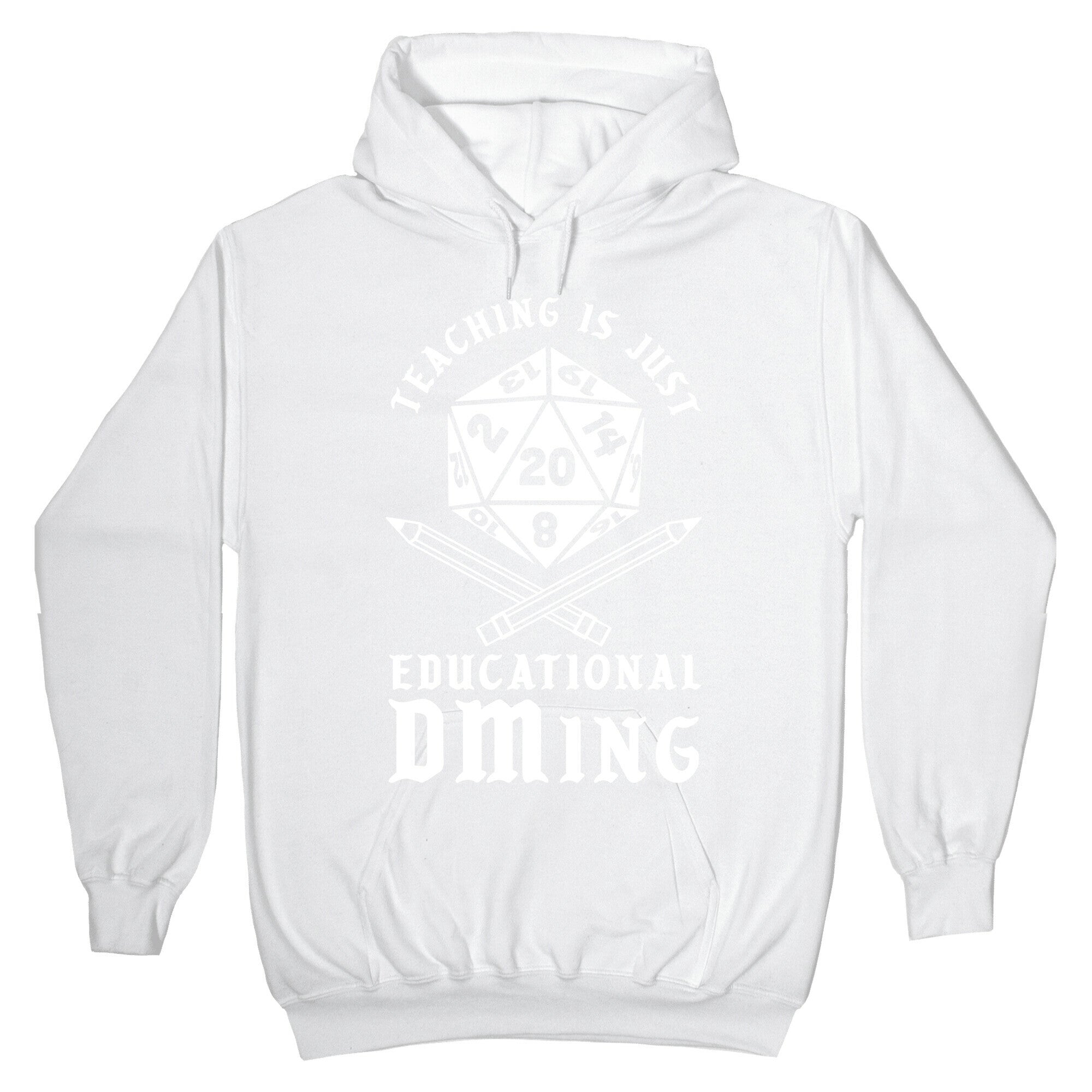 Teaching is just Educational DMing Hoodie