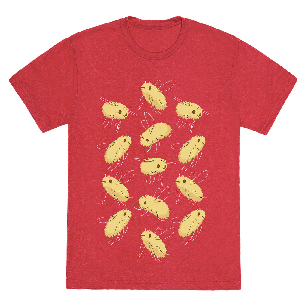 Bee Fly Pattern Unisex Triblend Tee