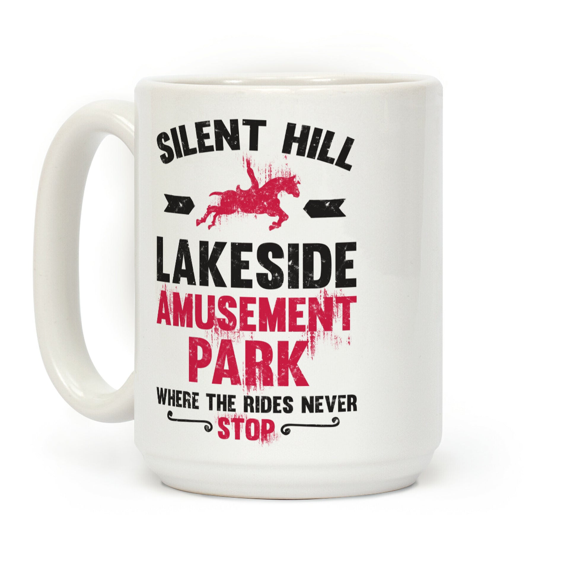 Silent Hill Lakeside Amusement Park Where The Rides Never Stop Coffee Mug