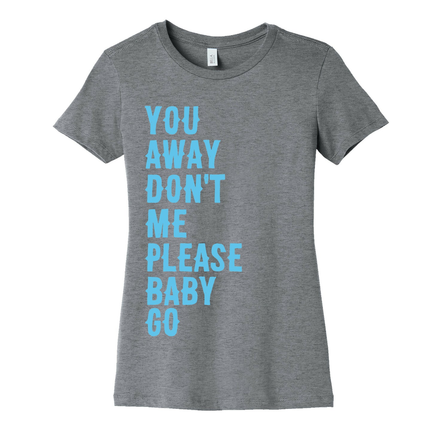 Simple and Clean Lyrics (1 of 2 pair) Women's Cotton Tee