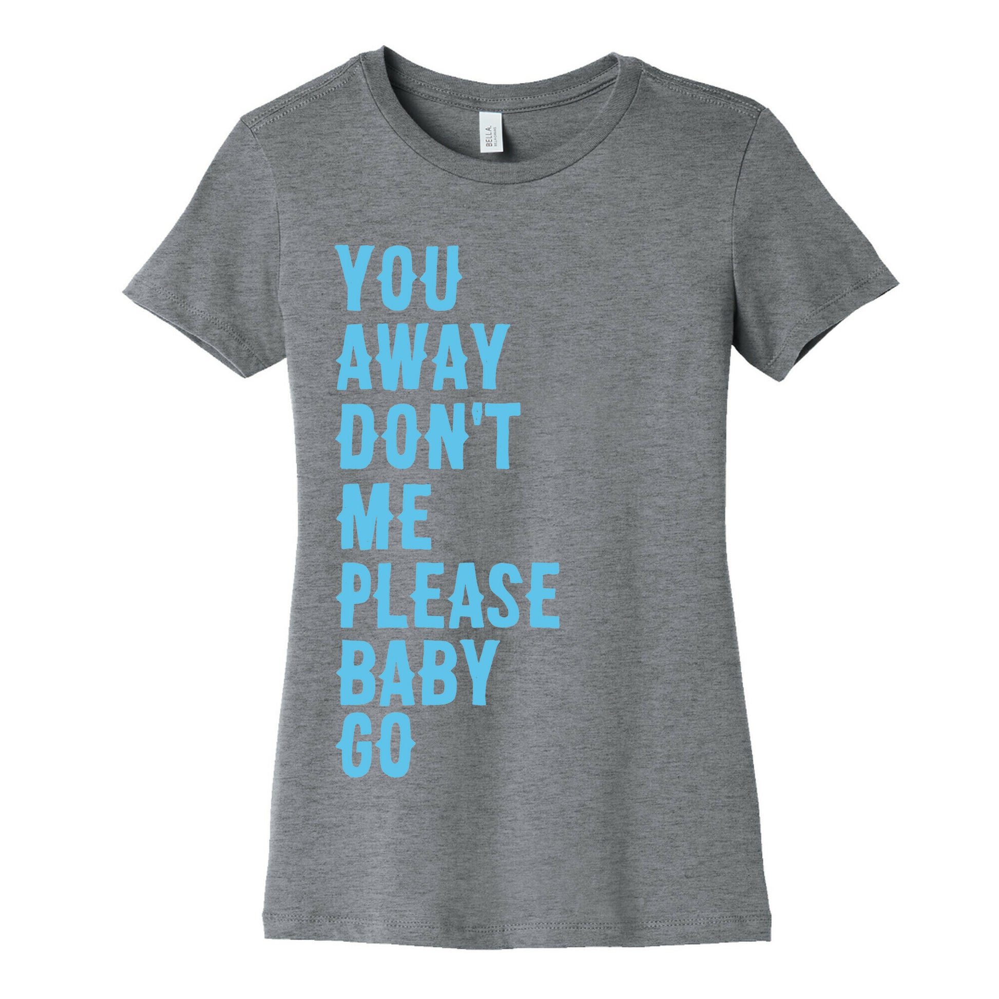 Simple and Clean Lyrics (1 of 2 pair) Women's Cotton Tee
