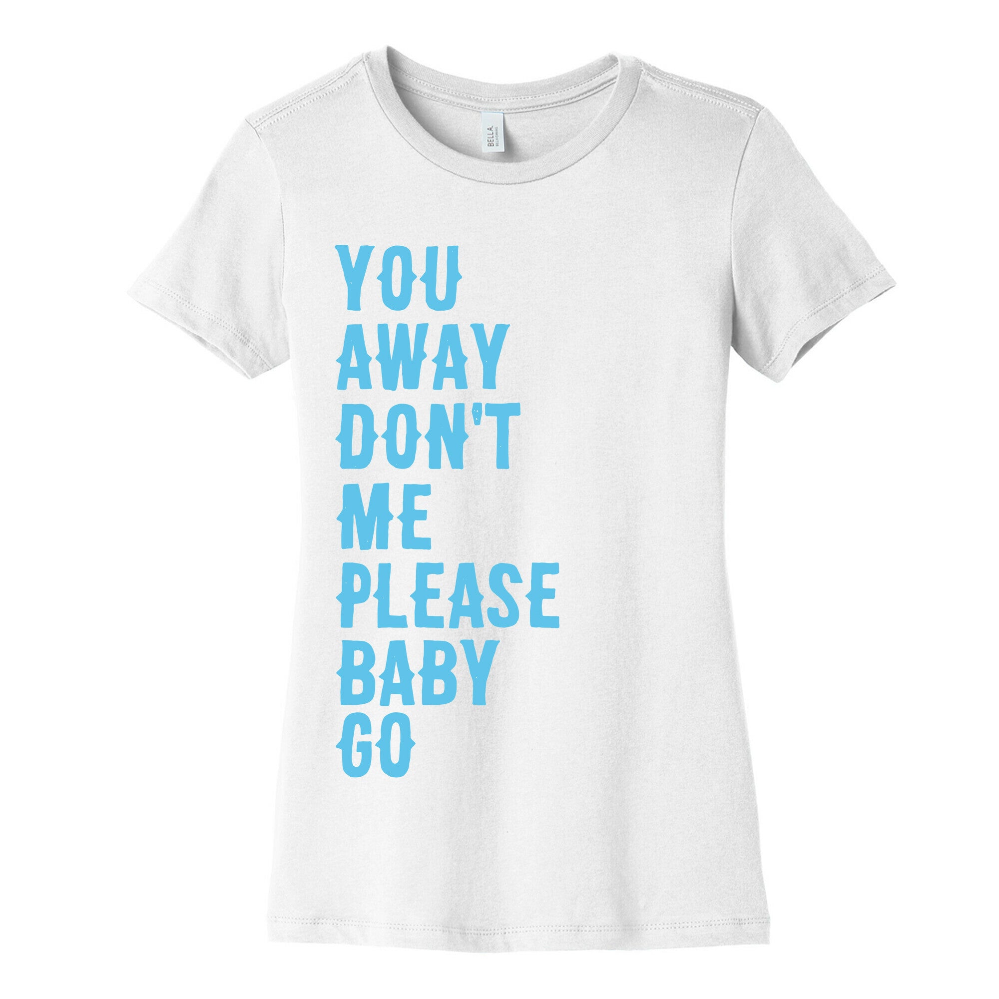 Simple and Clean Lyrics (1 of 2 pair) Women's Cotton Tee