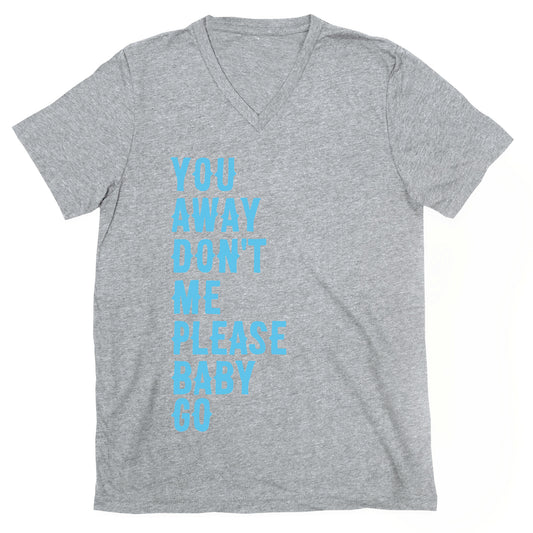Simple and Clean Lyrics (1 of 2 pair) V-Neck