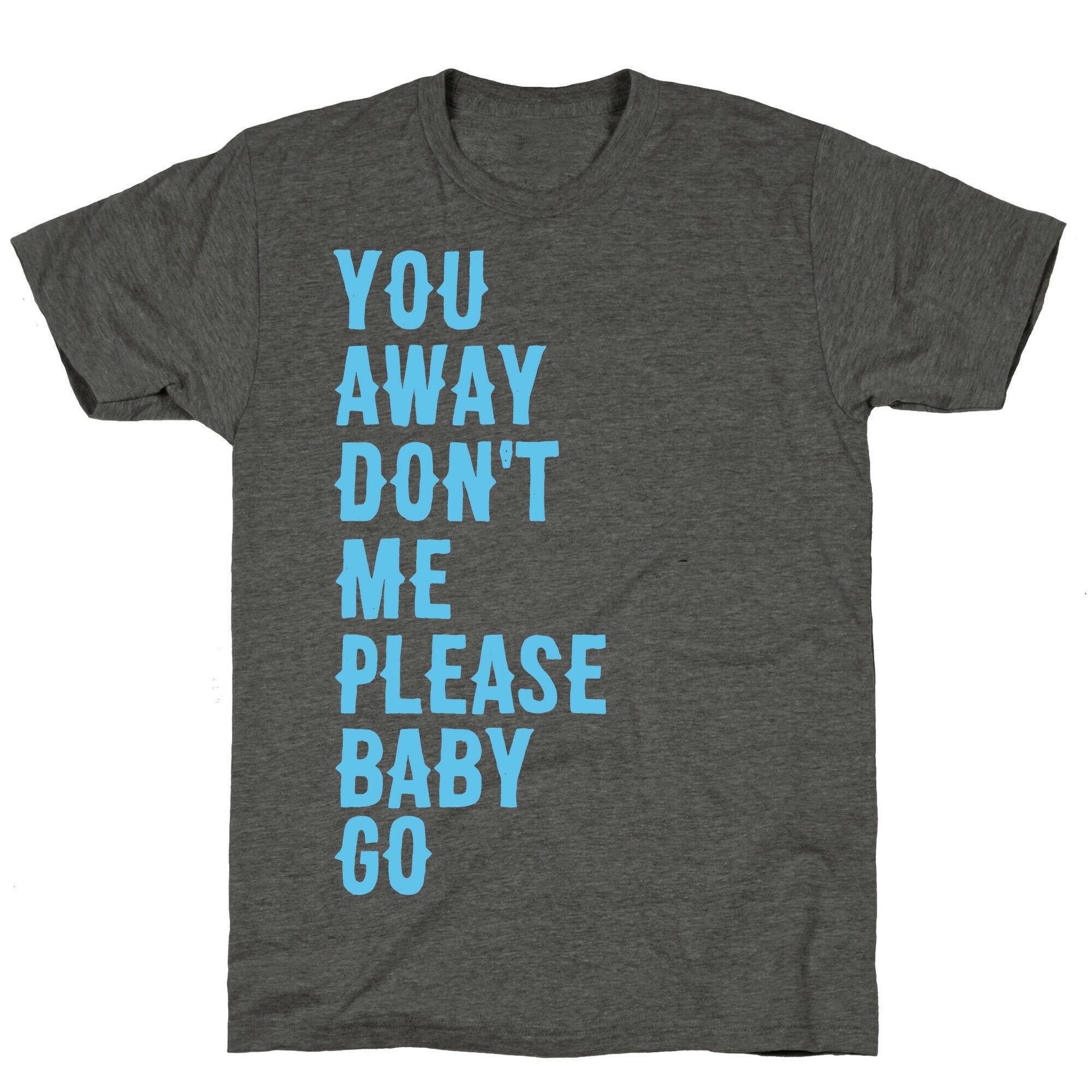 Simple and Clean Lyrics (1 of 2 pair) Unisex Triblend Tee