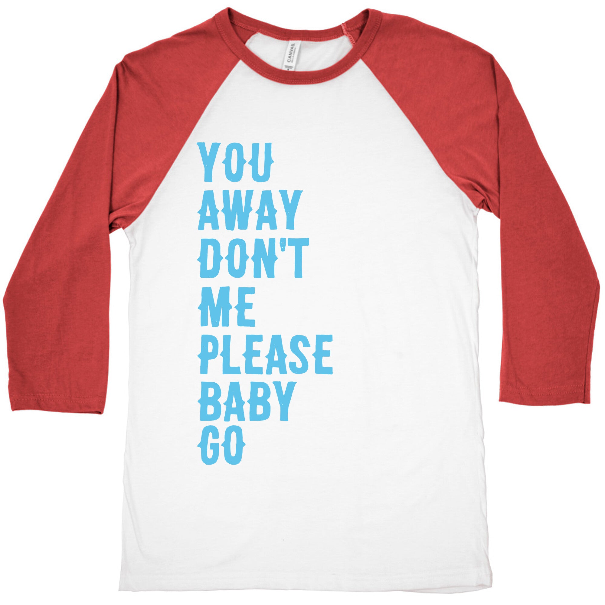 Simple and Clean Lyrics (1 of 2 pair) Baseball Tee