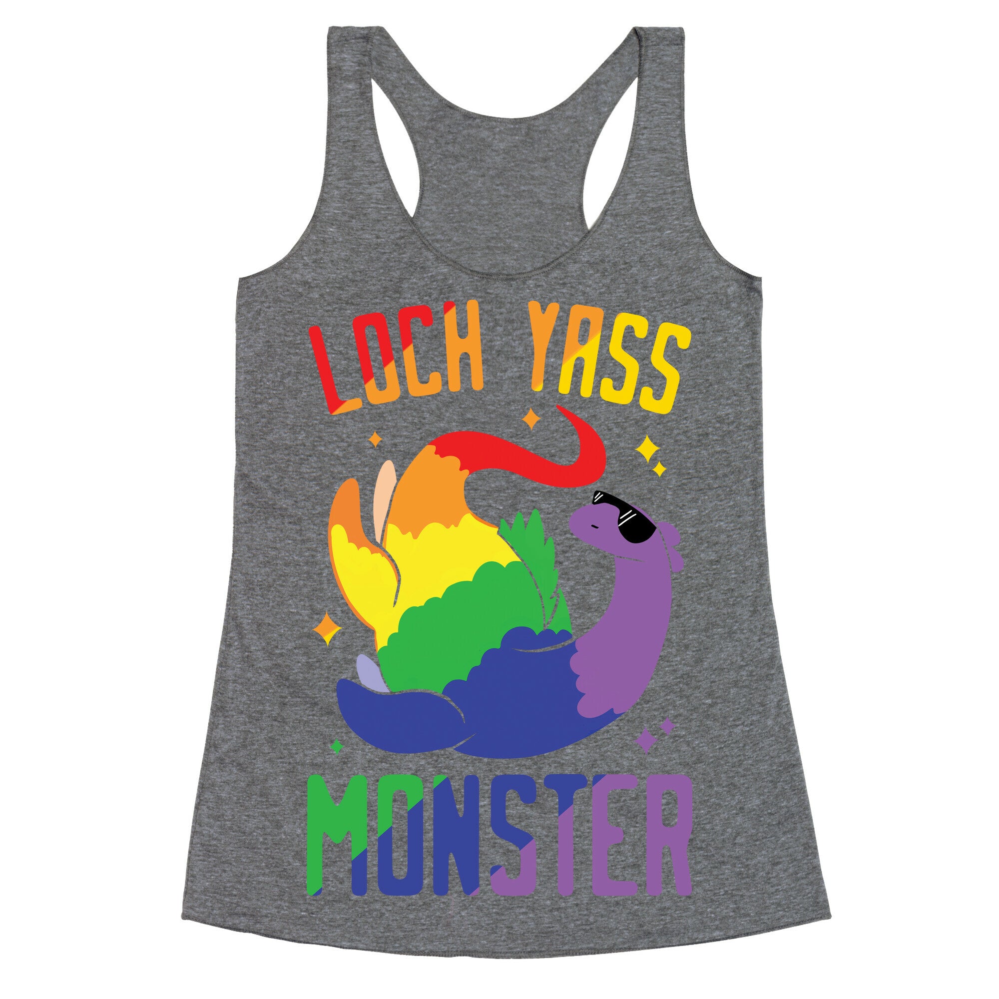 Loch Yass Monster Racerback Tank