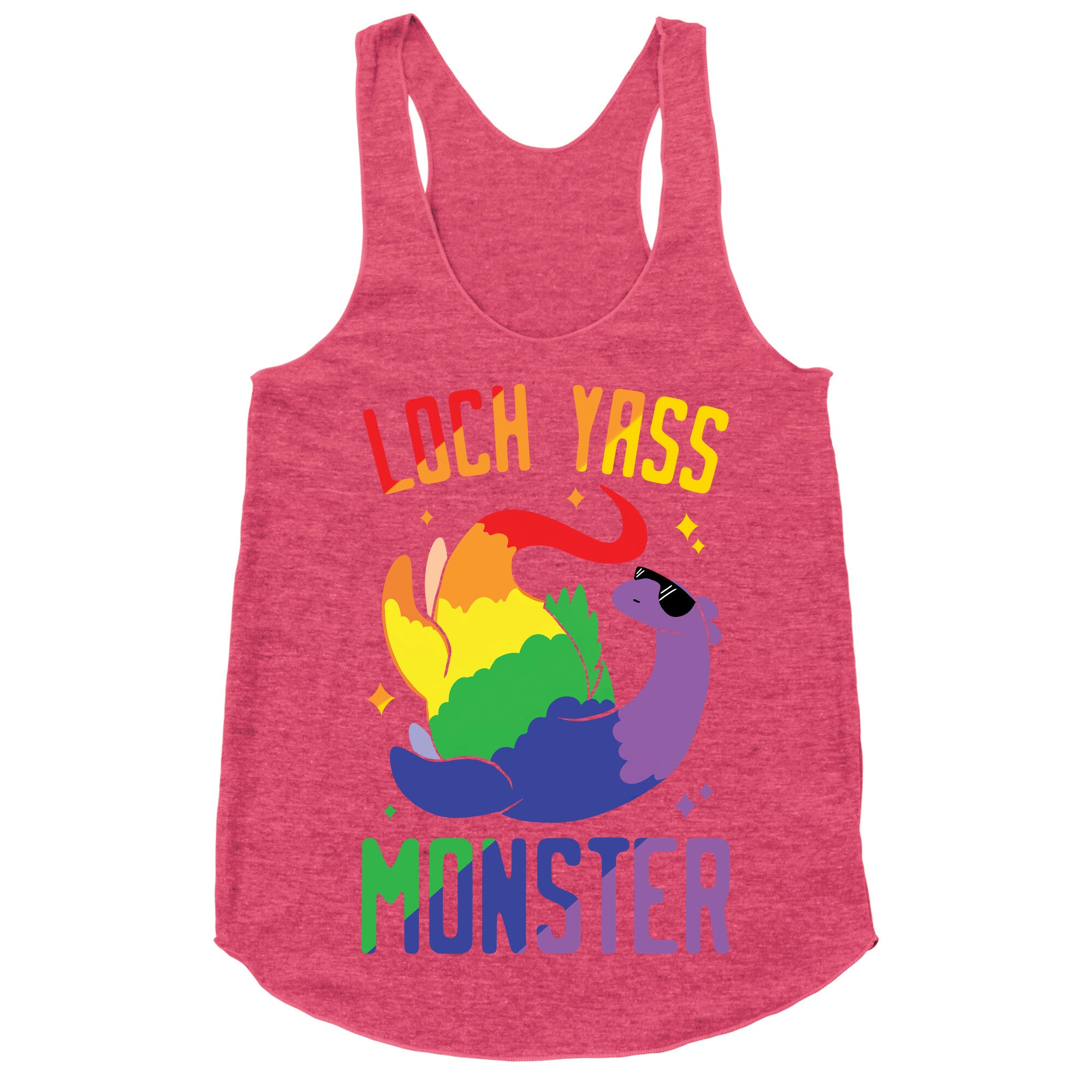 Loch Yass Monster Racerback Tank