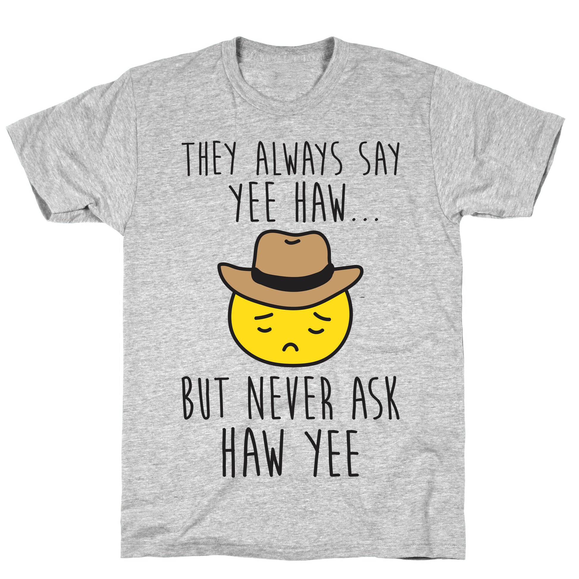 Sad Cowboy Emoji T-Shirt