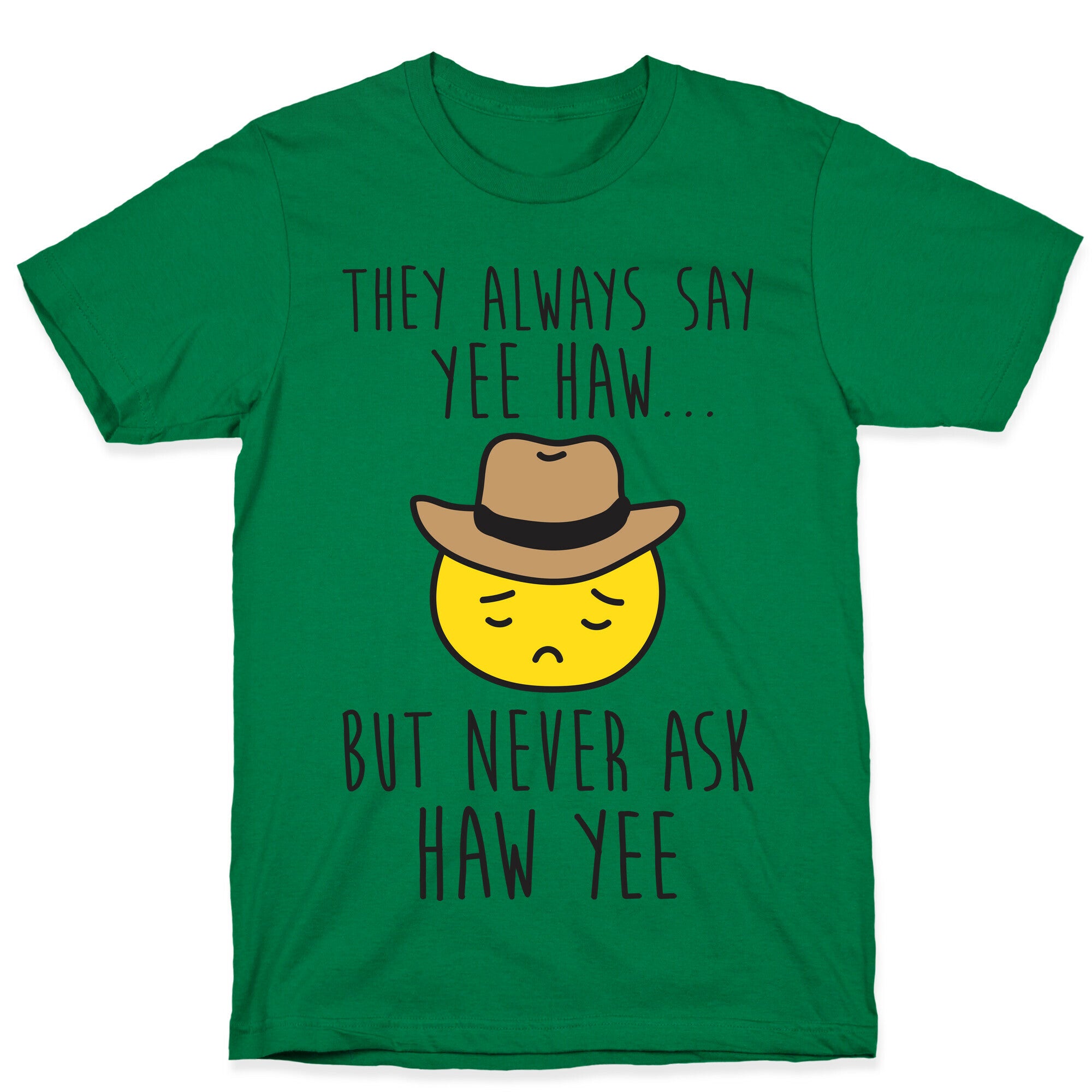 Sad Cowboy Emoji T-Shirt