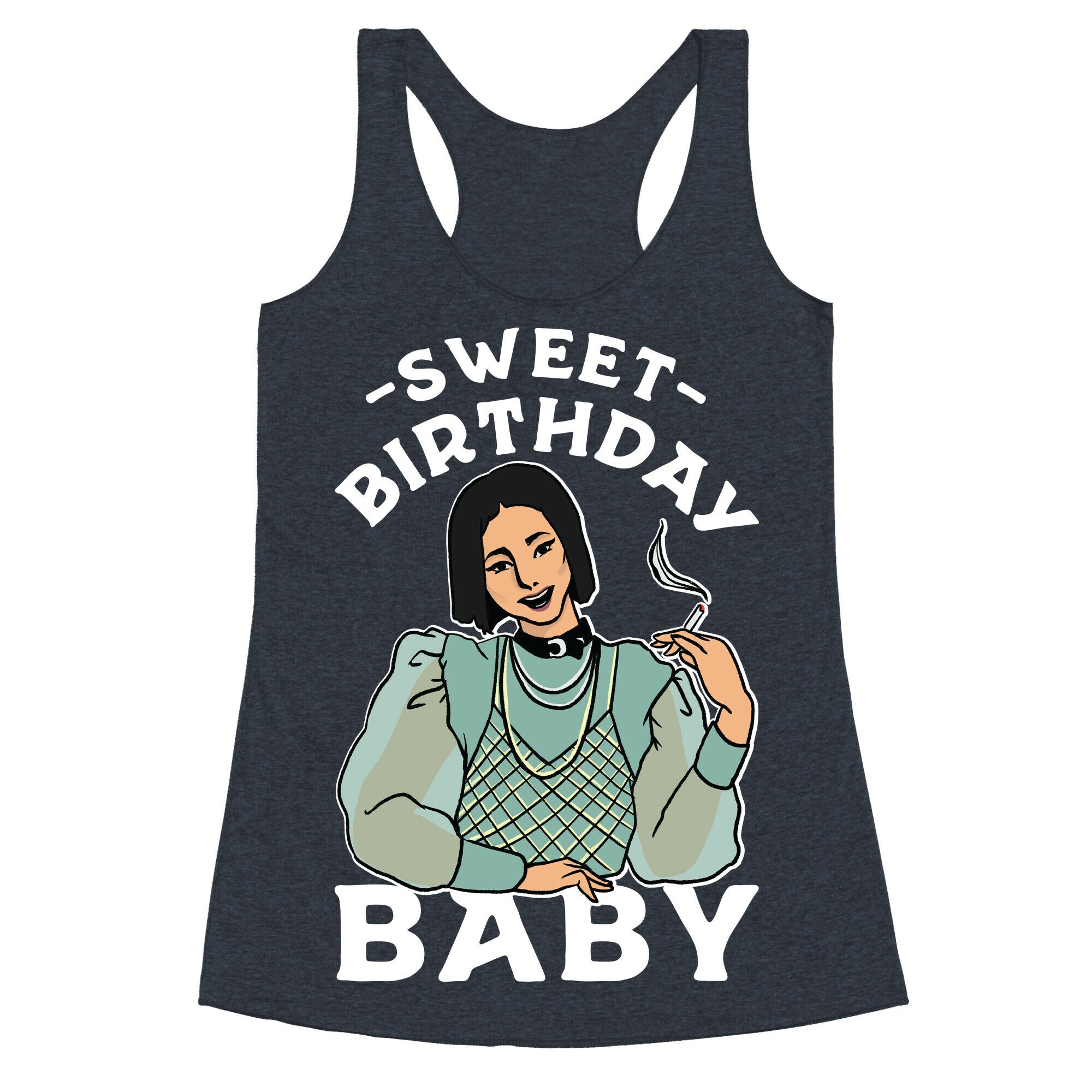 Sweet Birthday Baby Racerback Tank